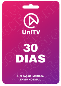 Recarga Unitv 30 Dias